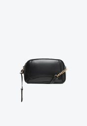 Bolsa Tiracolo Preta Schutz Pequena Path Couro