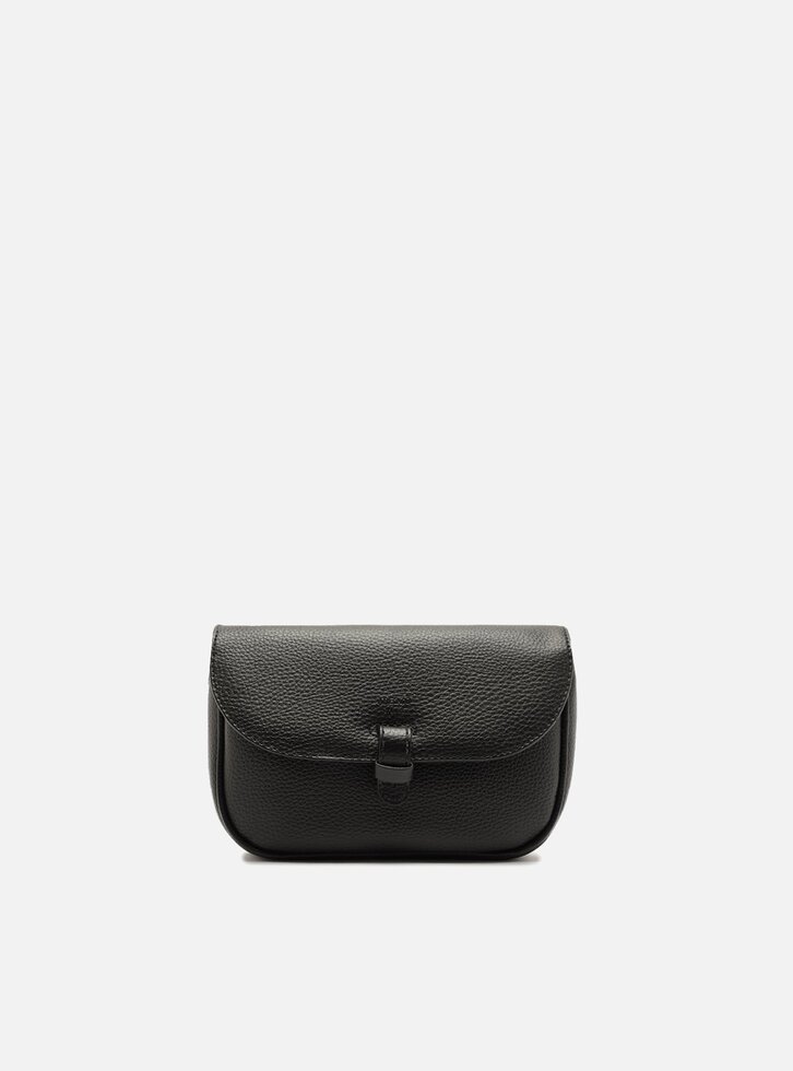 Bolsa Tiracolo Preta Pequena Alça