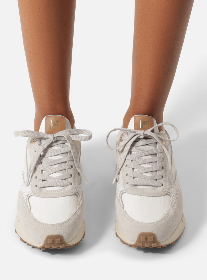 Tênis Branco Solado Esportivo Suede Fila