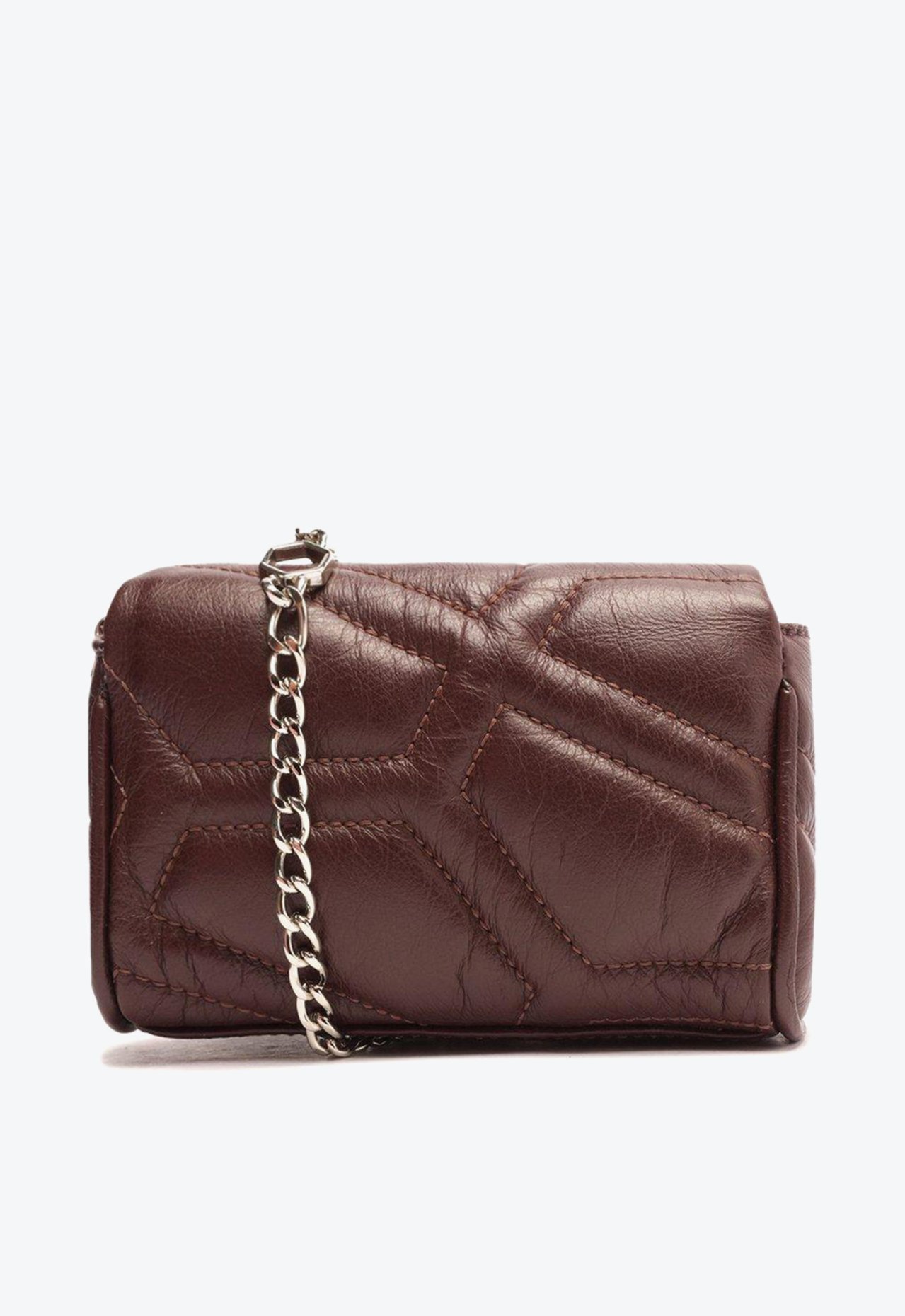 Mini Bag Tiracolo Bordô Arezzo Couro Emma | ZZ MALL