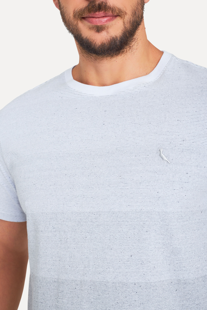CAMISETA CINZA RESERVA DEGRADE RECICLADO