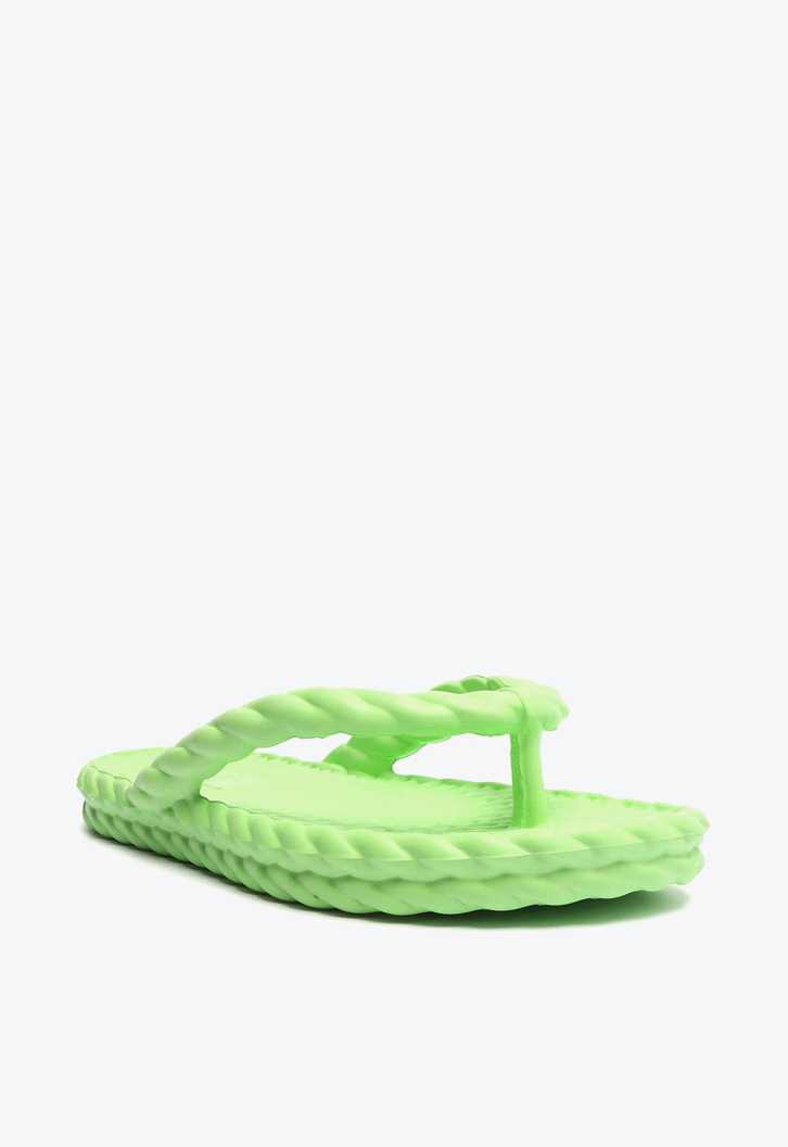 Chinelo De Dedo Verde Brizza Marrocos