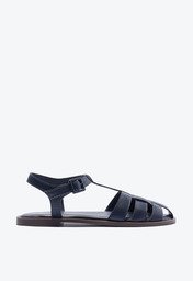 Sandália Azul Anacapri Tiras Huarache