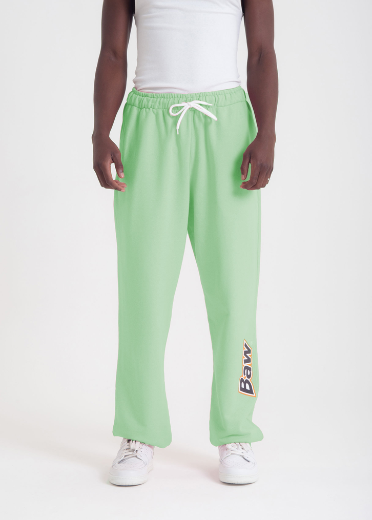 Calça Verde Baw Clothing Jogger Track Logo Energy