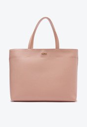 Bolsa Shopping Grande Alça Transversal Bege