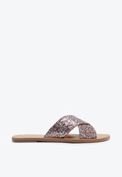 Rasteira Multicolor Anacapri Tiras Cruzadas Glam