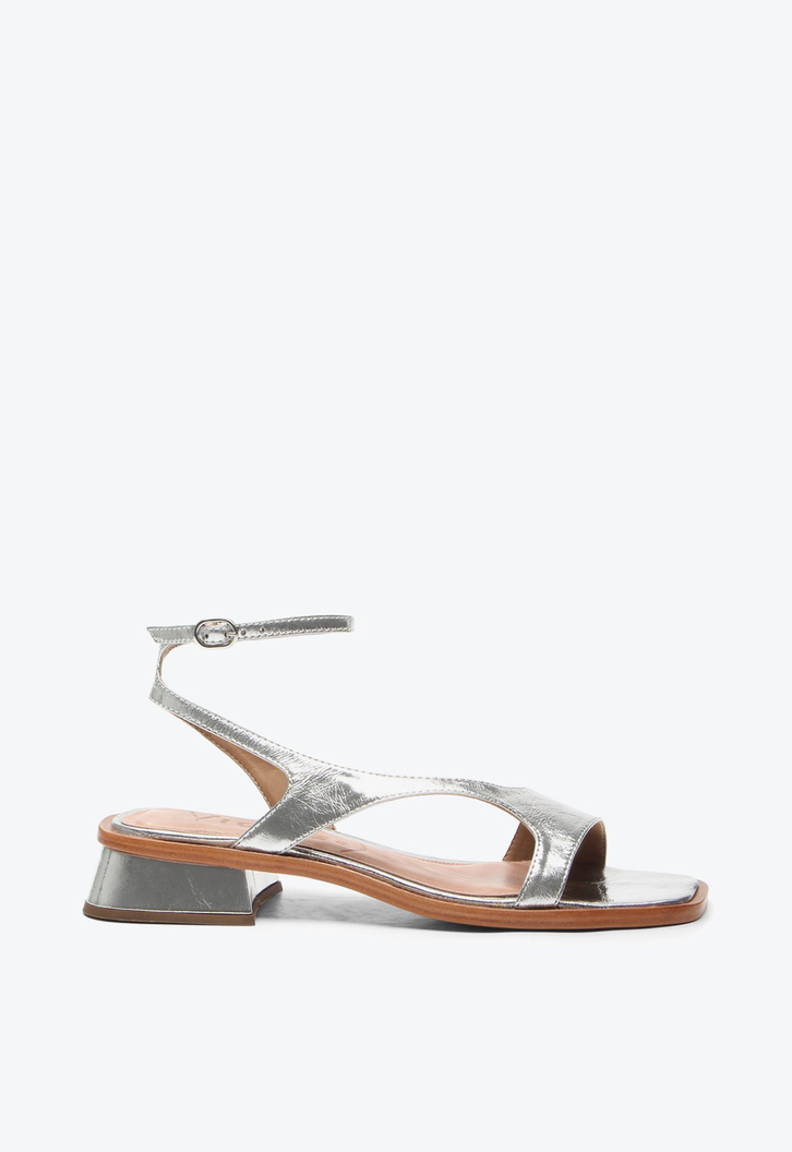 Sandália Prata Vicenza Constança | ZZ MALL