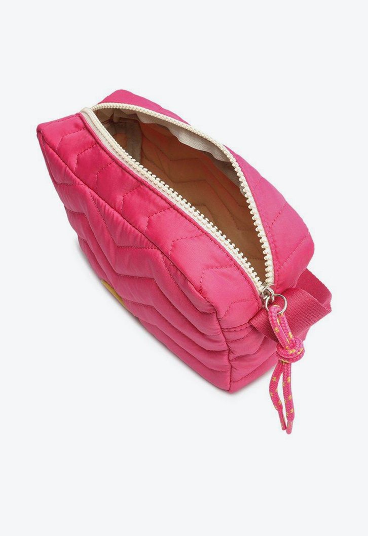 Bolsa Tiracolo Rosa Matelassê Nylon