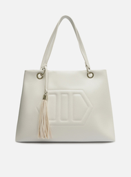 Bolsa Hobo Branca Arezzo Verona Grande