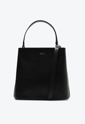 Bolsa Tiracolo Bucket Preta Schutz Esther Pequena Couro