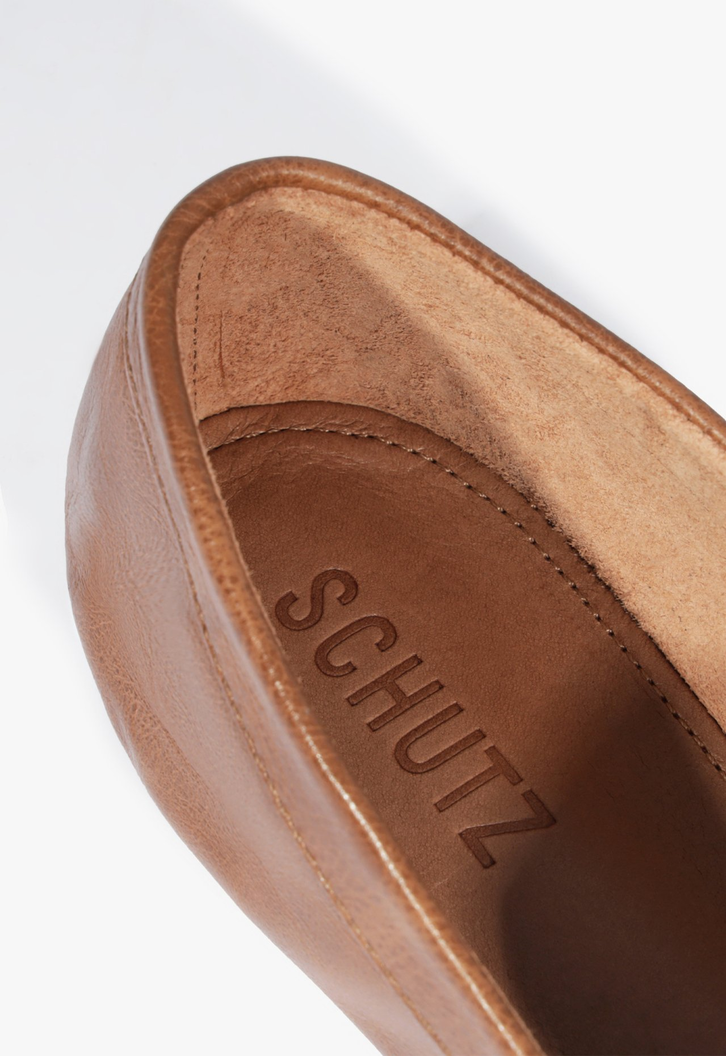 Mocassim Marrie Couro Marrom