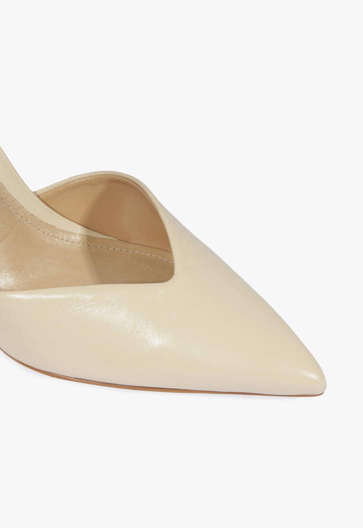 Sapato Scarpin Knots Bege
