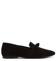 Mocassim Preto Arezzo Nobuck Acamurçado
