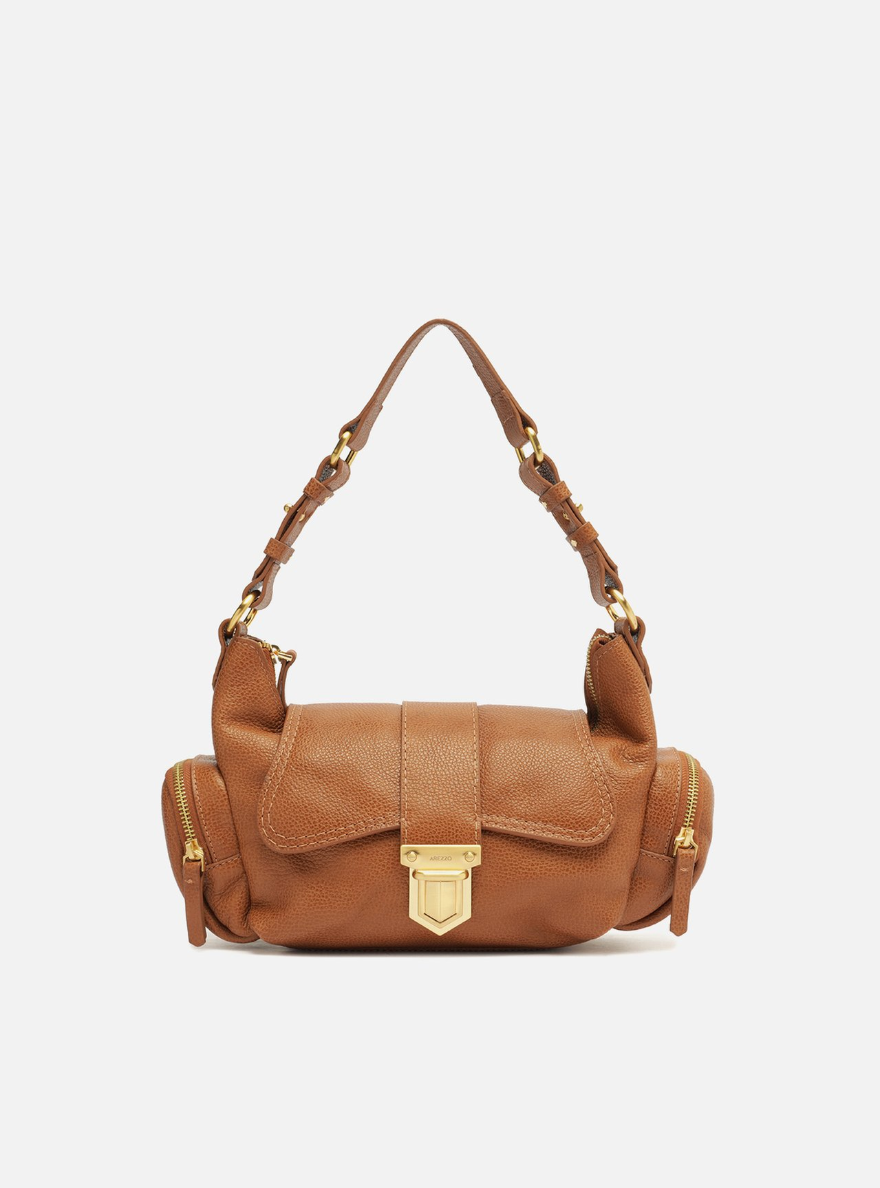 マコBOLS Bolsa Tiracolo Marrom Couro Média Bolsos | ZZ MALL