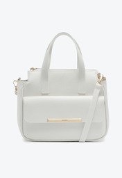 Bolsa Tote Média Valentina Branca