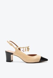 Slingback Bege Vicenza Lua