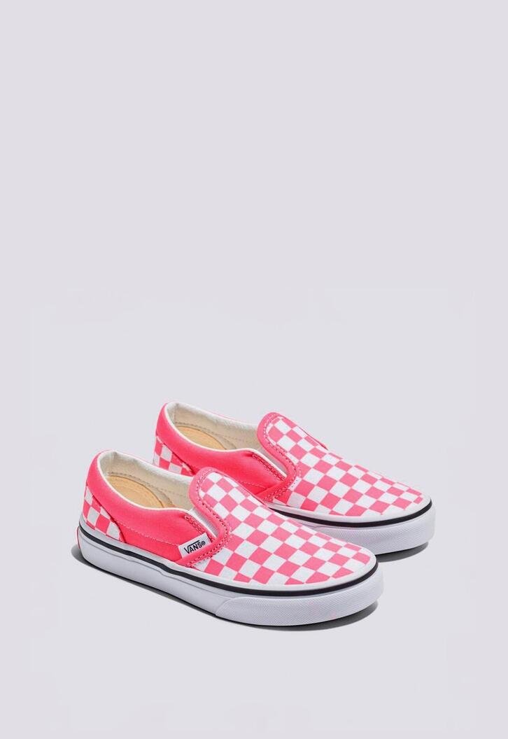 Tênis Slip-On Checkerboard Honeysuckle Infantil