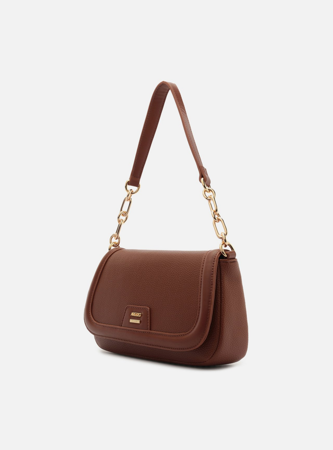 Bolsa Shoulder Marrom Média | ZZ MALL