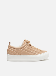 Tênis Flatform Nude Claro Arezzo