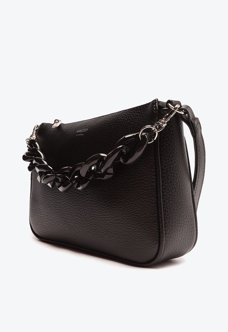 Bolsa Tiracolo Preta Iara Pequena Sporty Club