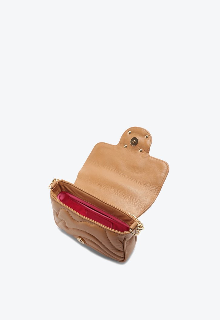 Bolsa Tiracolo Pequena Lily Marrom