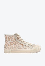 Tênis Branco Anacapri Jacquard Cano Alto Alê