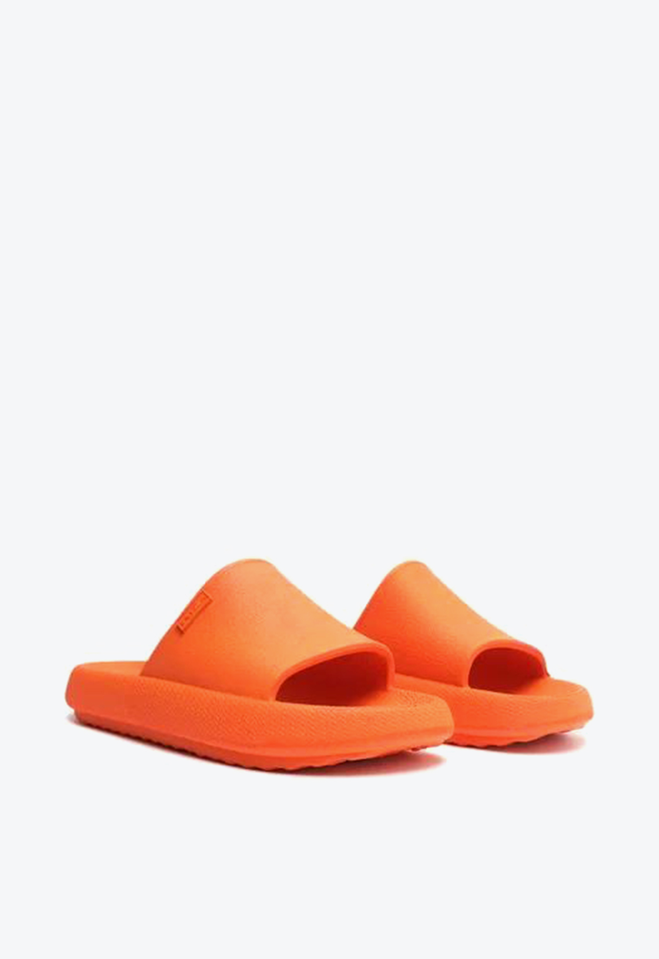 Chinelo Slide Laranja Brizza Sky