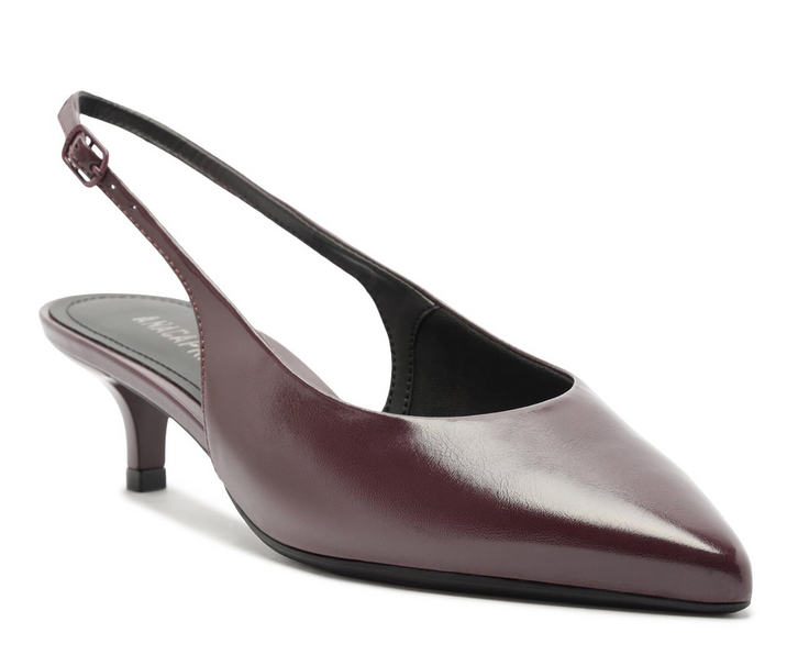 Scarpin Lady Branca Roxo