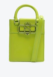 Bolsa Tiracolo Verde Schutz Smolz Annie Couro