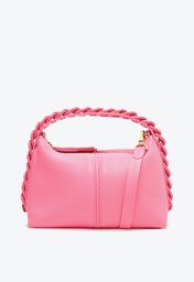 Bolsa Mini Hobo Rosa Schutz Randall Couro