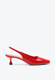 Slingback Vermelho Vicenza Anegoda