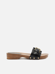 Sandália Flatform Preta Arezzo