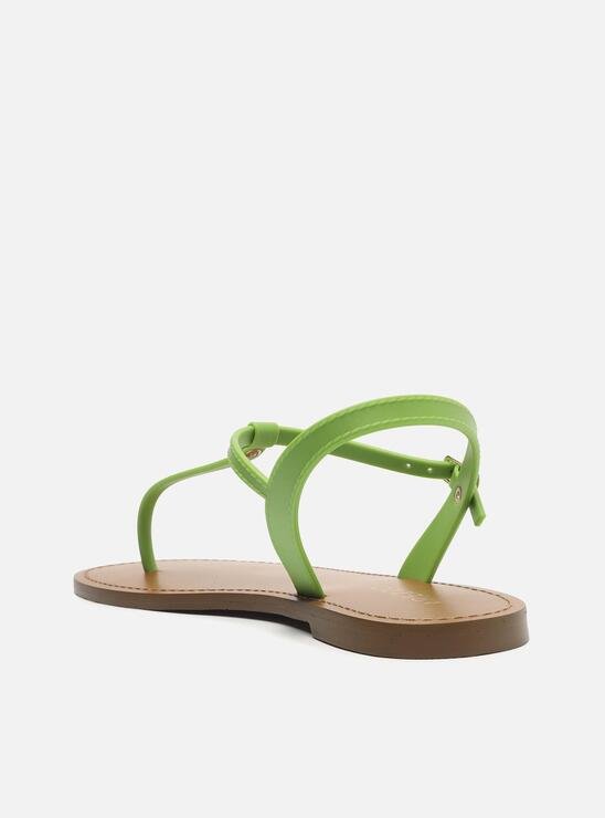 SANDÁLIA RASTEIRA VERDE AREZZO INJETADA SLIM