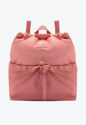Bolsa Rosa Arezzo Brizza Grande Nylon