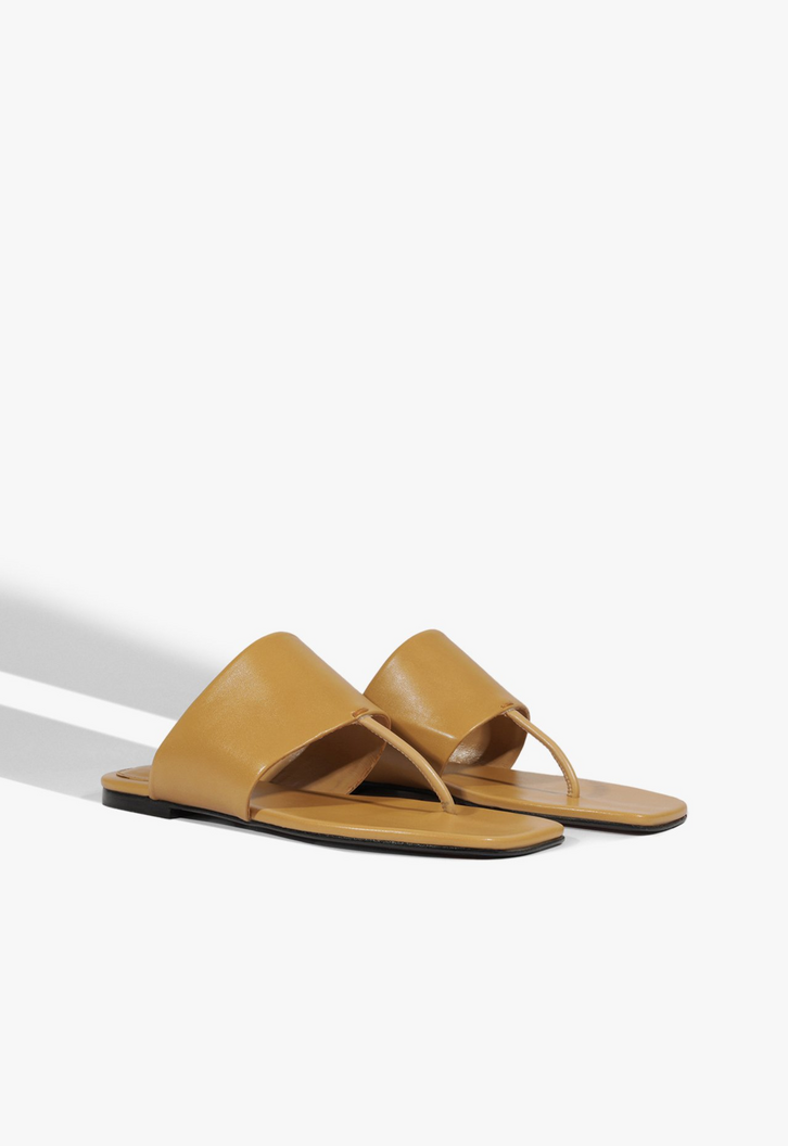 Sandália Rasteira Martha Marrom