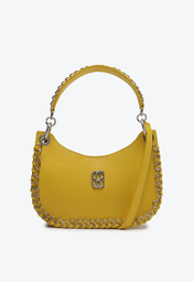 Bolsa Amarela Schutz Shoulder Ss Couro