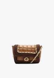 Bolsa Tiracolo Marrom Vicenza Phoebe Pequena