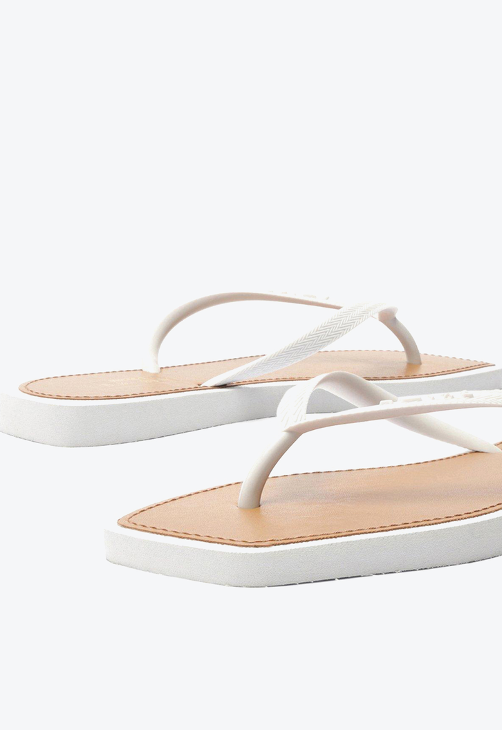 Chinelo De Dedo Branco Brizza  Square