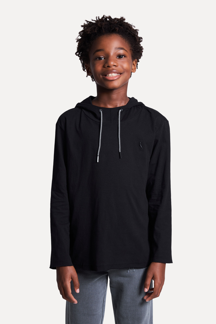 HOODIE PRETO RESERVA MINI FIO