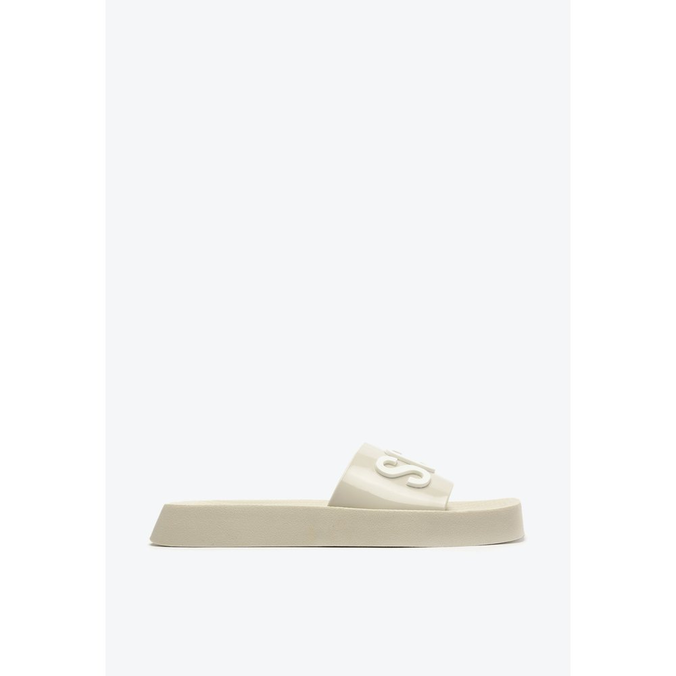 Chinelo Slide Jelly Branco