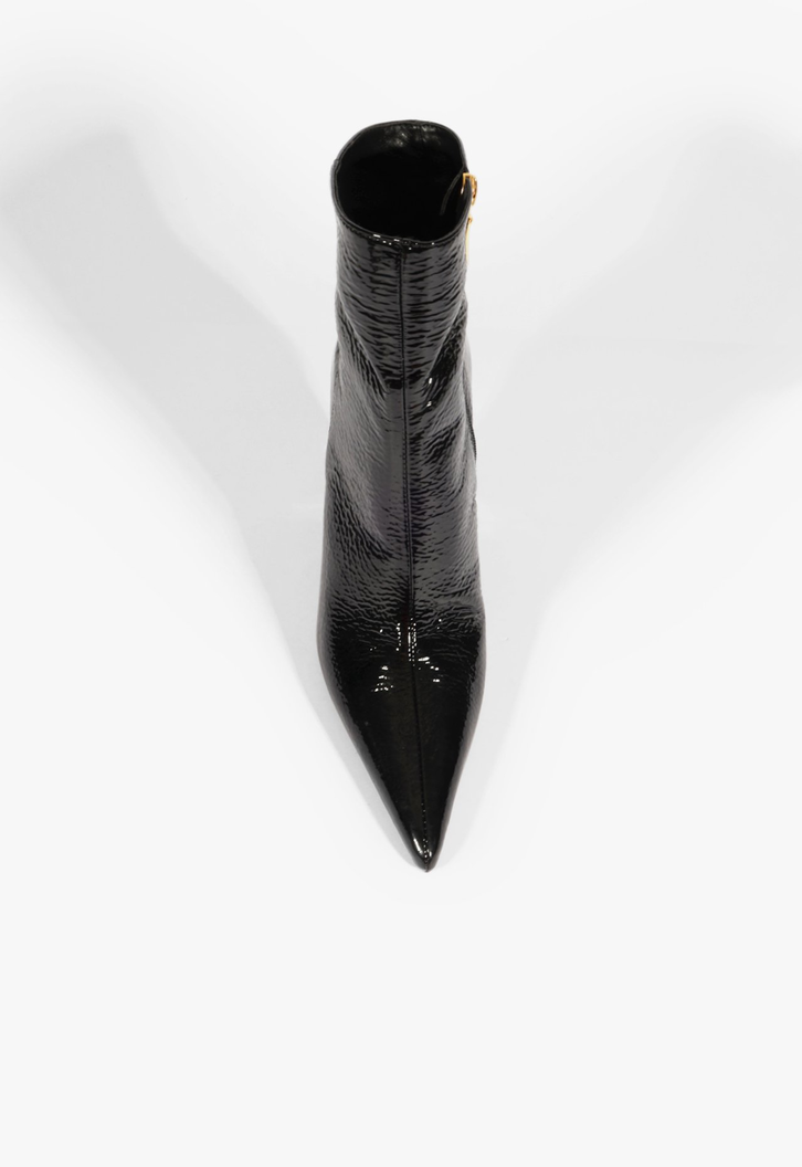 Bota Elisha Couro Preto
