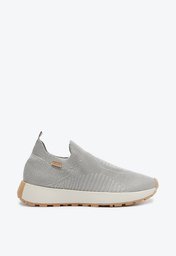 Tênis Slip On Prata Anacapri Knit Lavínia