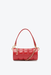 Bolsa Tiracolo Vermelha Schutz Pequena Sign Couro