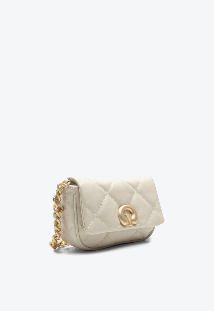 Bolsa Tiracolo Cristine Pequena Bege