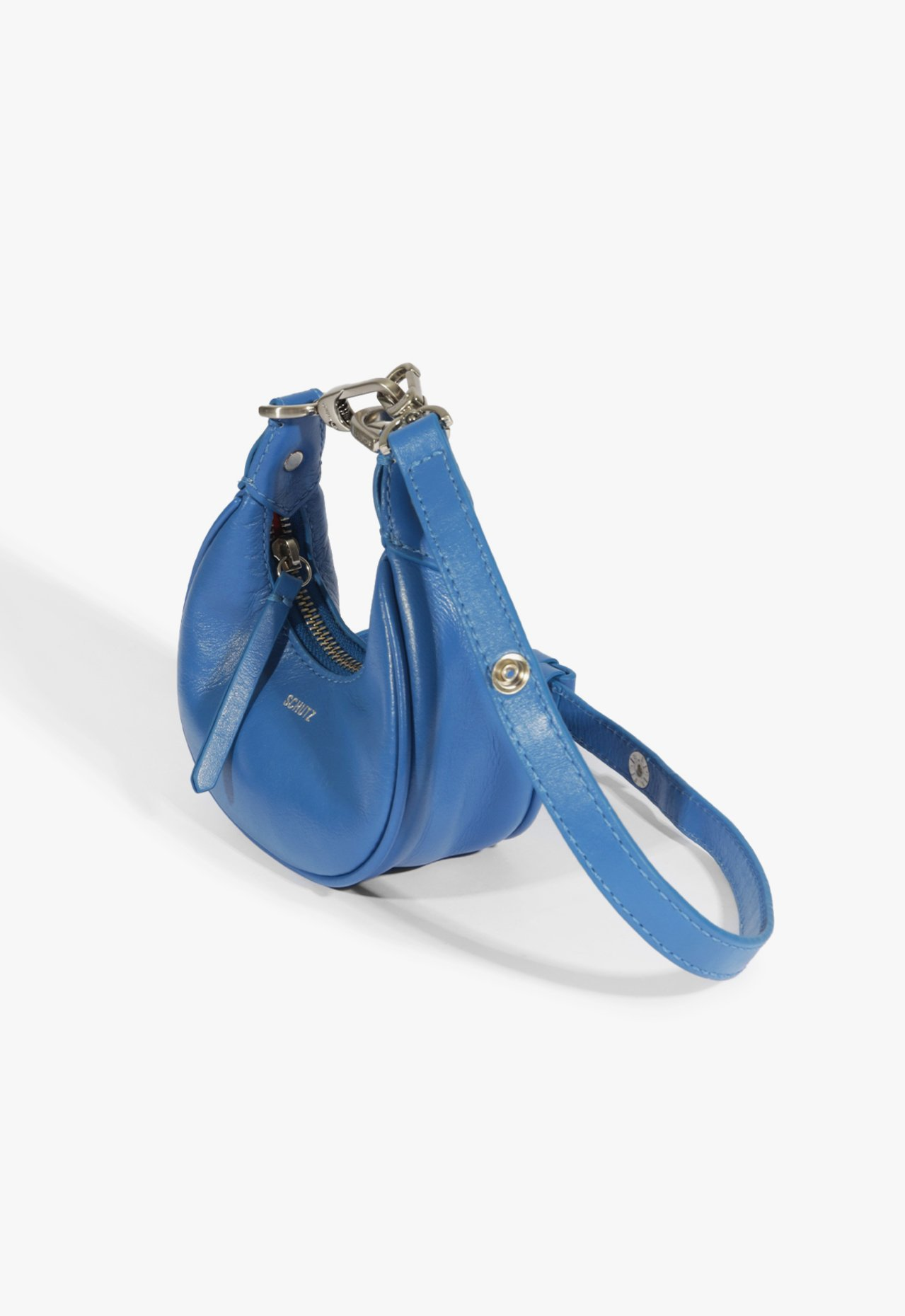Bolsa Mini Azul Schutz Aryna Couro | ZZ MALL