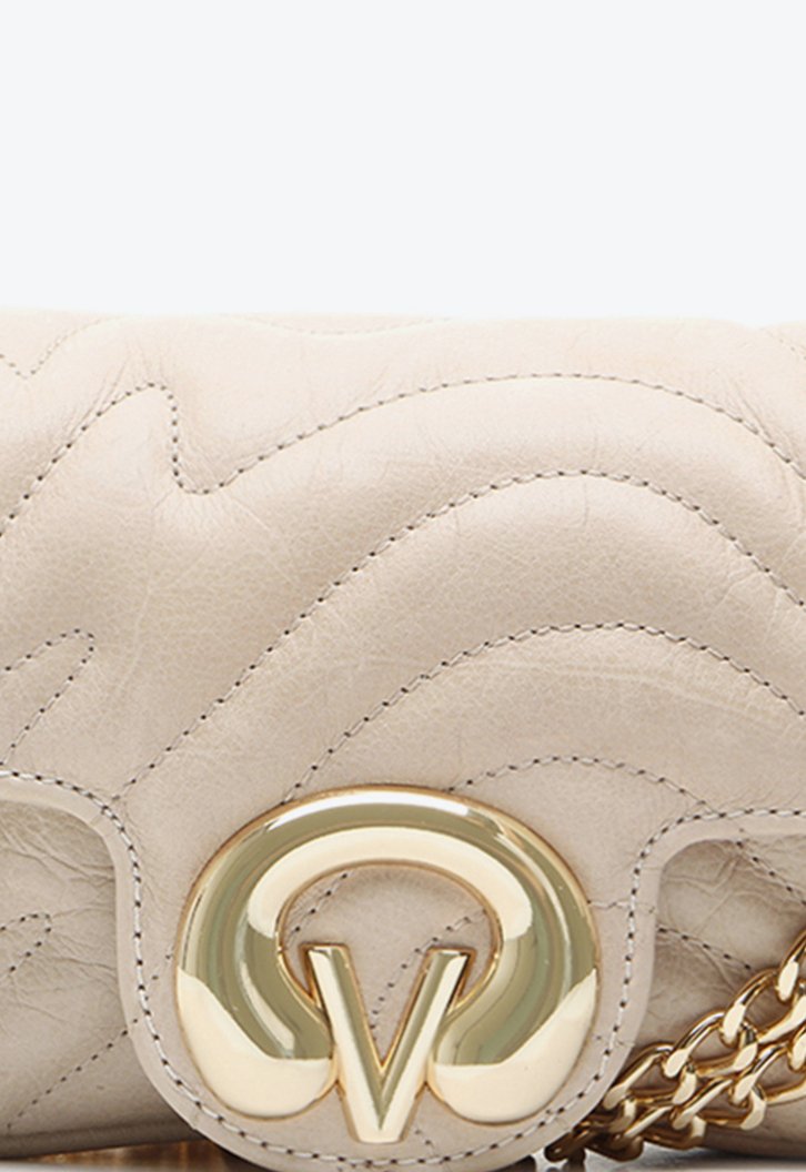 Bolsa Tiracolo Lily Pequena Bege