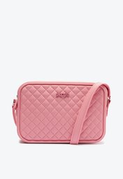 Bolsa Crossbody Rosa Anacapri Média Matelassê Triangular