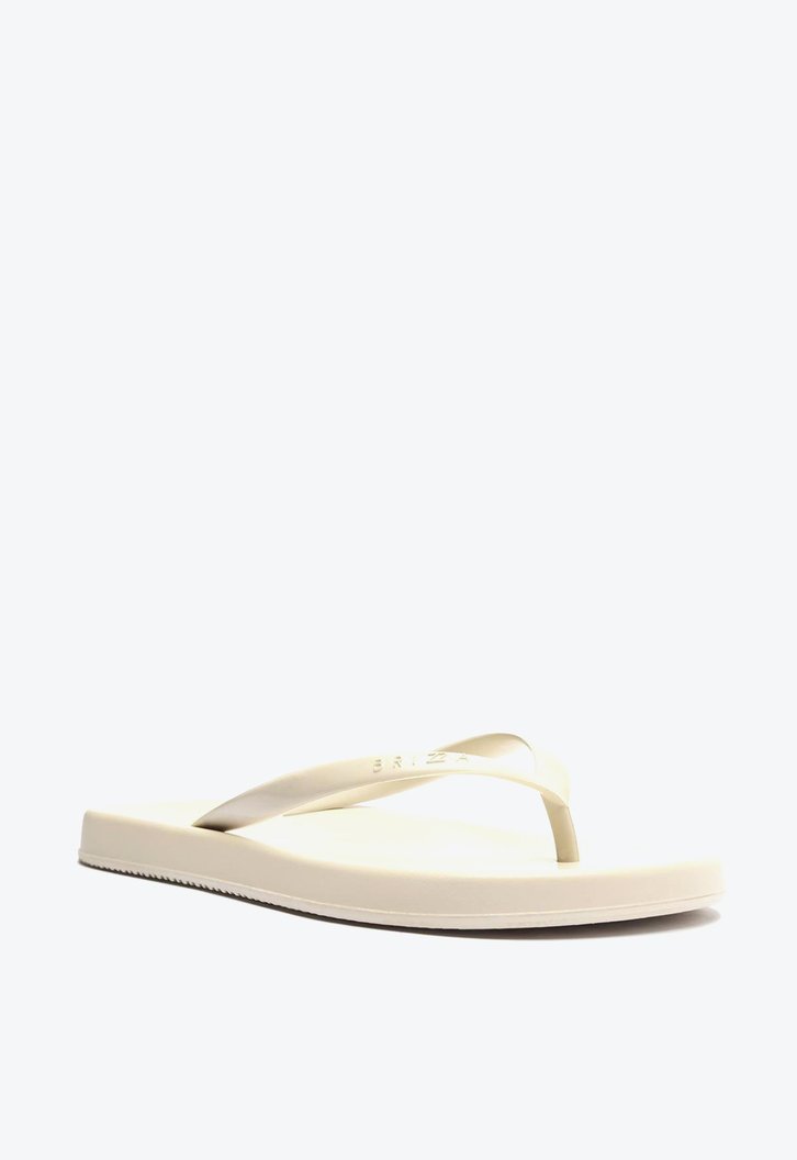 Chinelo De Dedo Off-white Brizza Tira Injetada Jelly