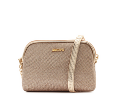 Bolsa Tiracolo Pequena Soft Dourada