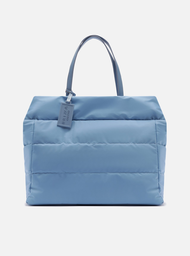 Bolsa Shopping Azul Nylon Gigi Grande